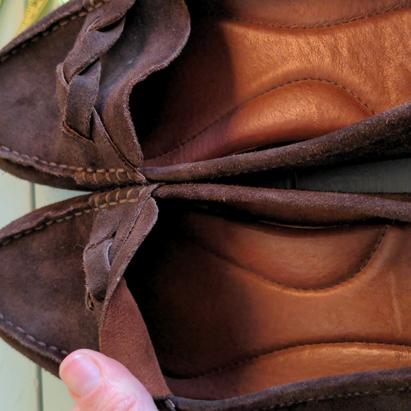 EUC Born Braided Leather Loafer Flats - Picture 12 of 12